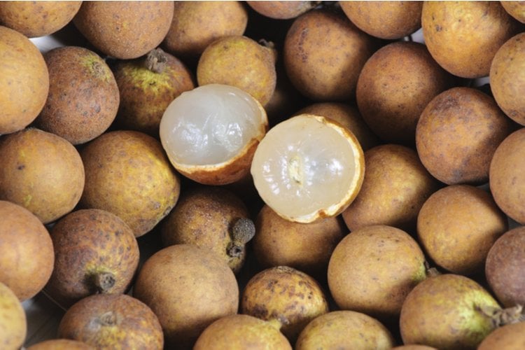 Longan fruits
